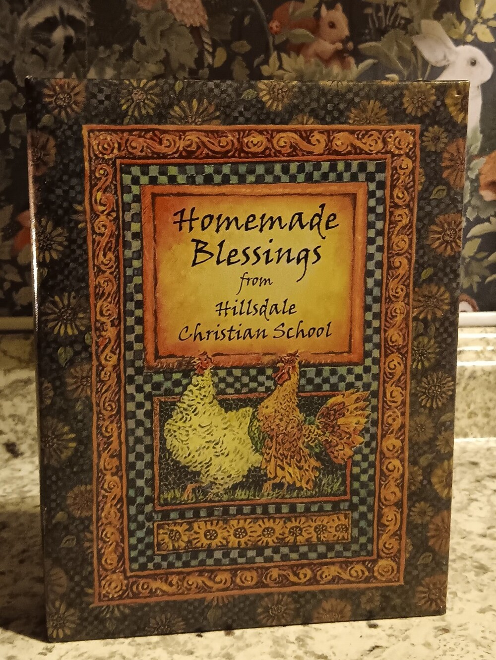 Boho Cottage Homemade Blessings Decorative Recipe Cookbook Farmhouse Cottagecore